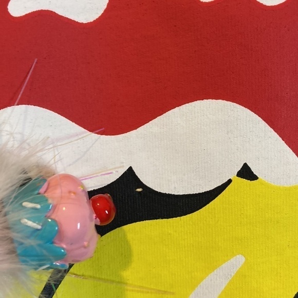 Market x Smiley x The Rolling Stones Unisex T-Shirt Black S Concert Streetwear - Picture 12 of 16